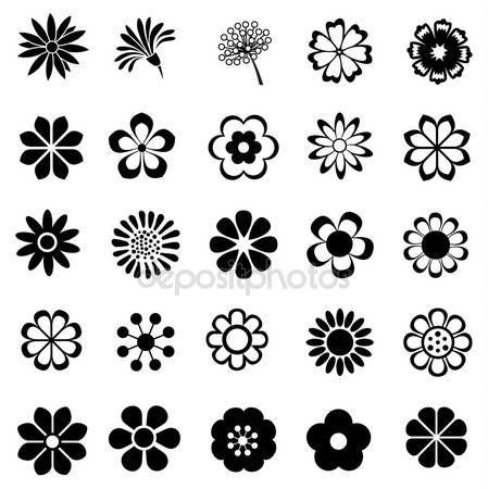 Conjunto De Vectores De Flores Vector De Stock Chartcameraman 449x450 Conjunto De Vectores De Flores Vector De Stock Chartcameraman