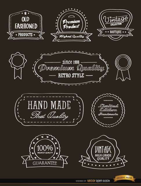 486x640 Vectores Gratis Etiquetas, Insignias, Cintas, Pegatina En Taringa!