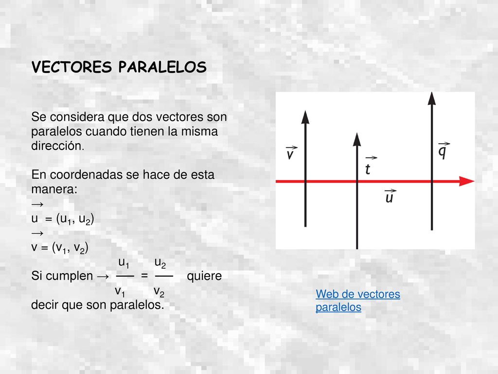 1024x768 Las Coordenadas De Un Vector Y Las Operaciones