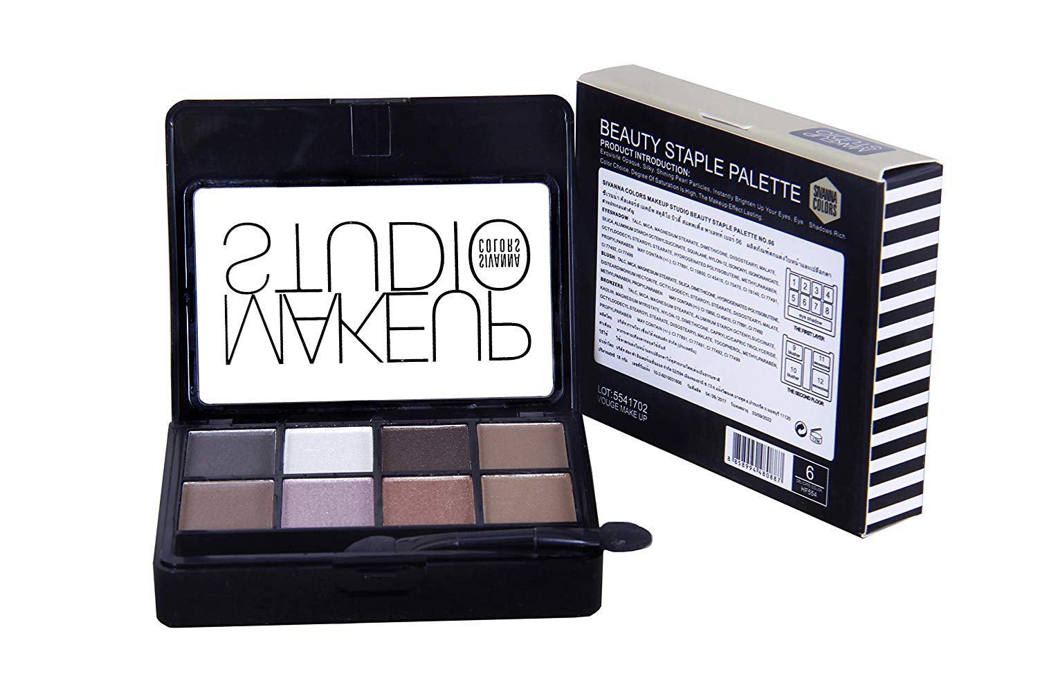 1500x1000 Buy Sivanna Colors Make Up Eye Shadow With Brush Online