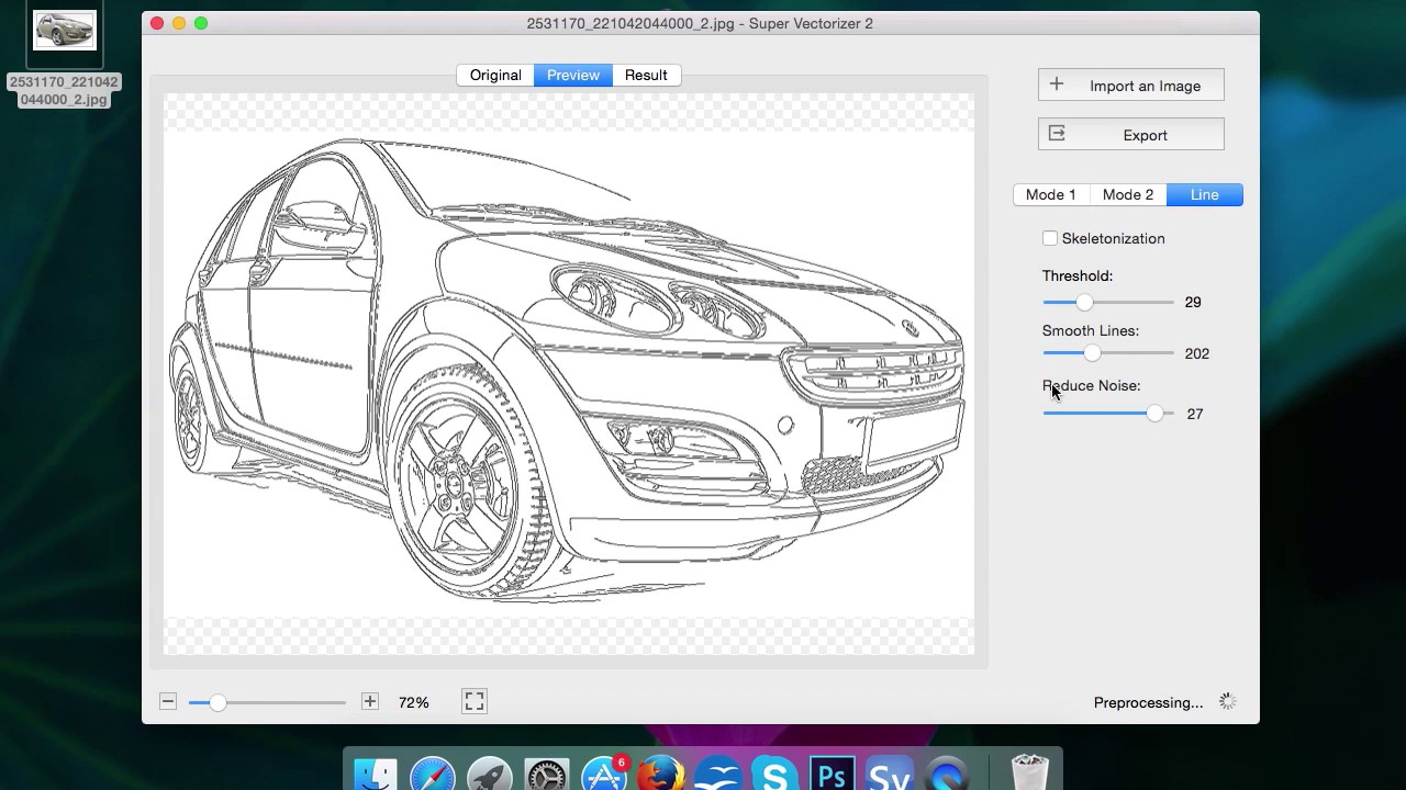 1280x720 Vectorize Image On Mac