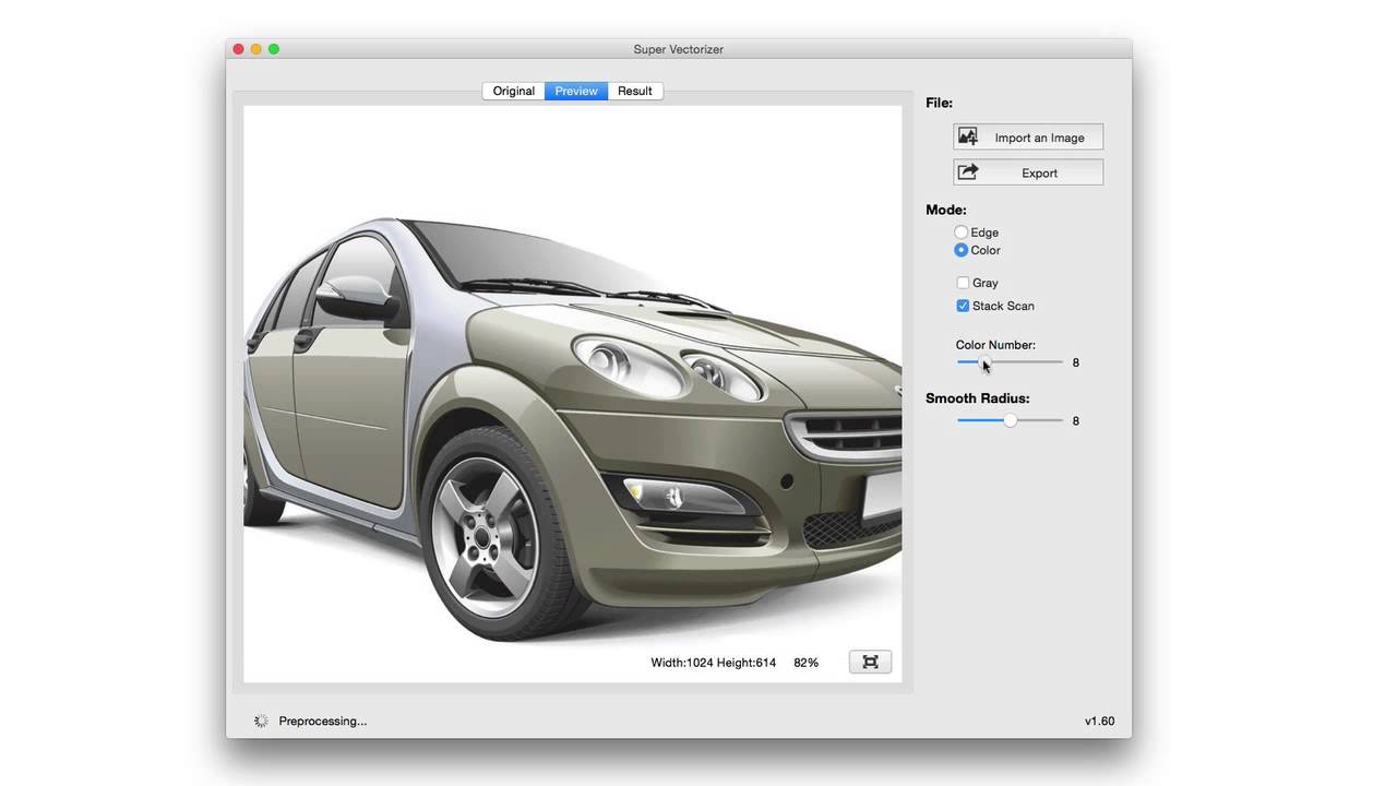 1280x720 Image Vectorizer On Mac