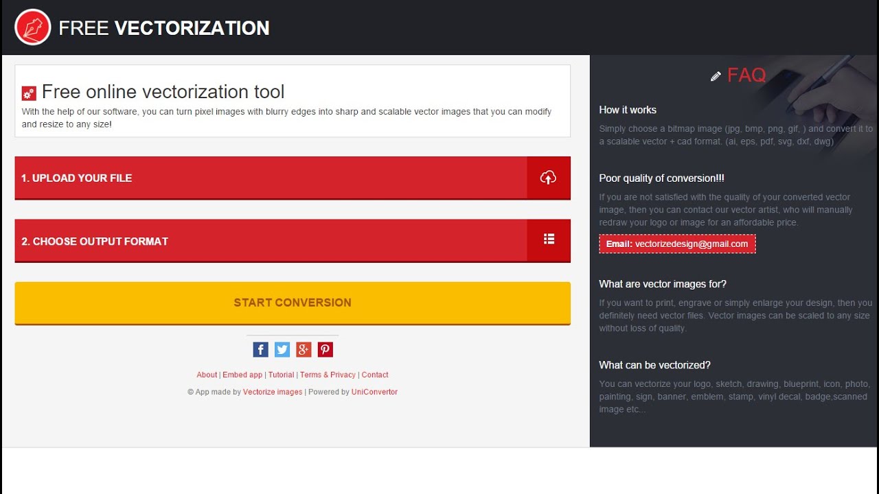 1280x720 Free Online Vectorization Tool