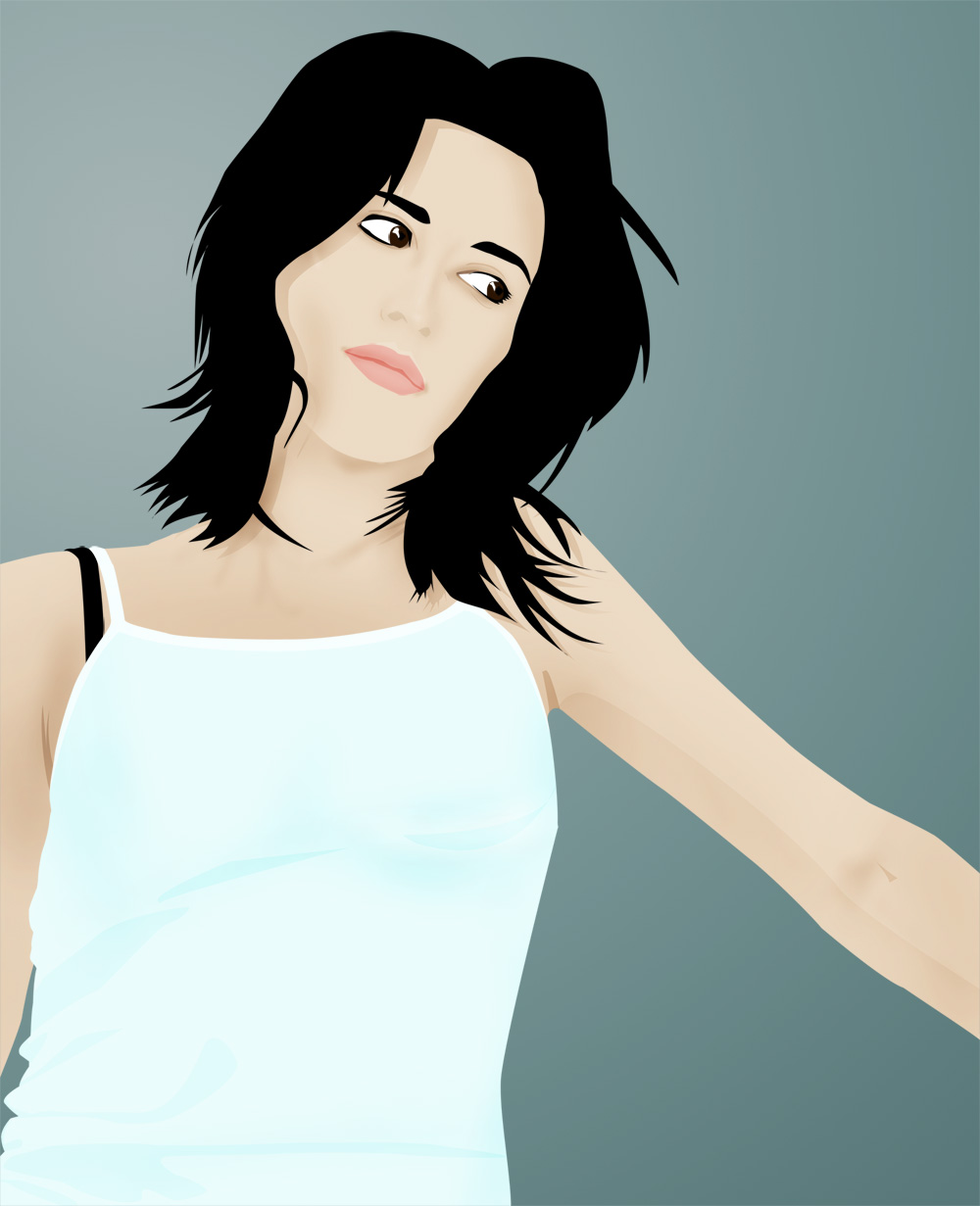 1000x1231 Create A Vector Style Illustration In Photoshop