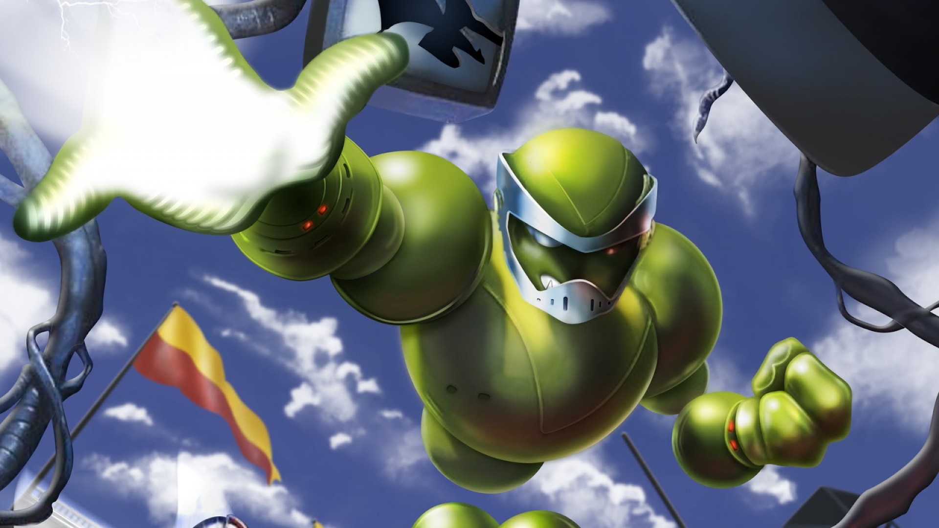 1920x1080 Vectorman Alex Kidd Come To Sega Mini Hoodamathrun