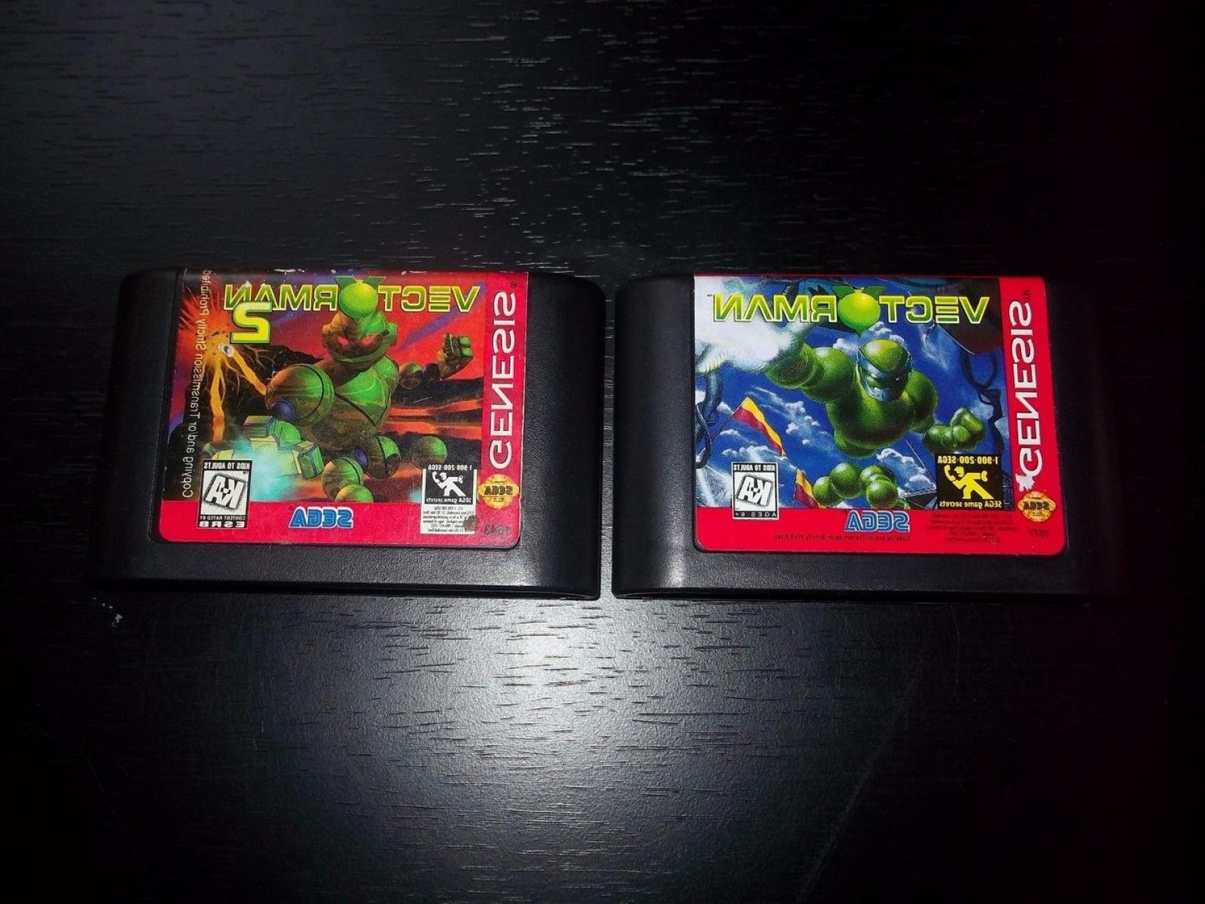 1728x1296 Sega Genesis Vectorman Game Lot Handandbeak