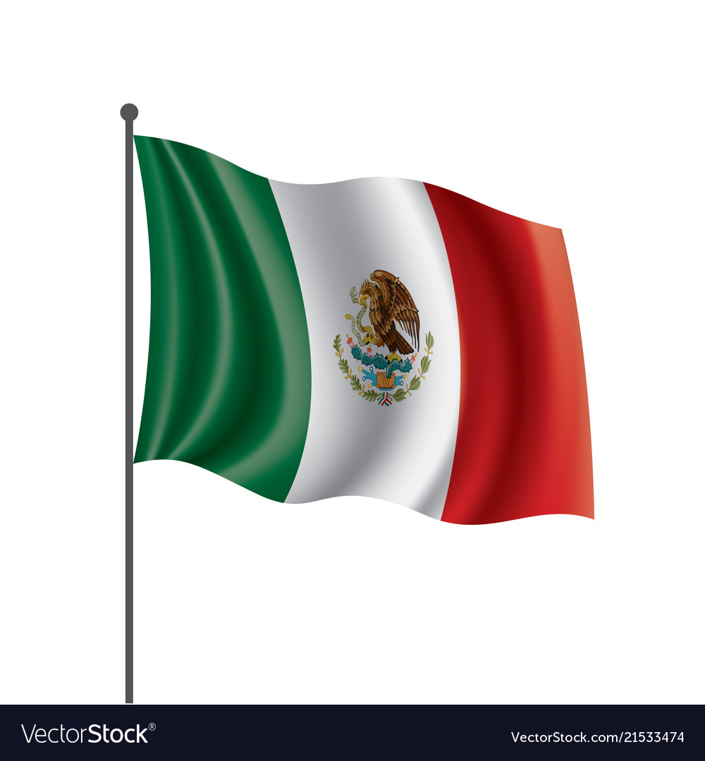 1000x1080 Energy Image Of The Mexican Flag Royalty Free Vector Vectorstock