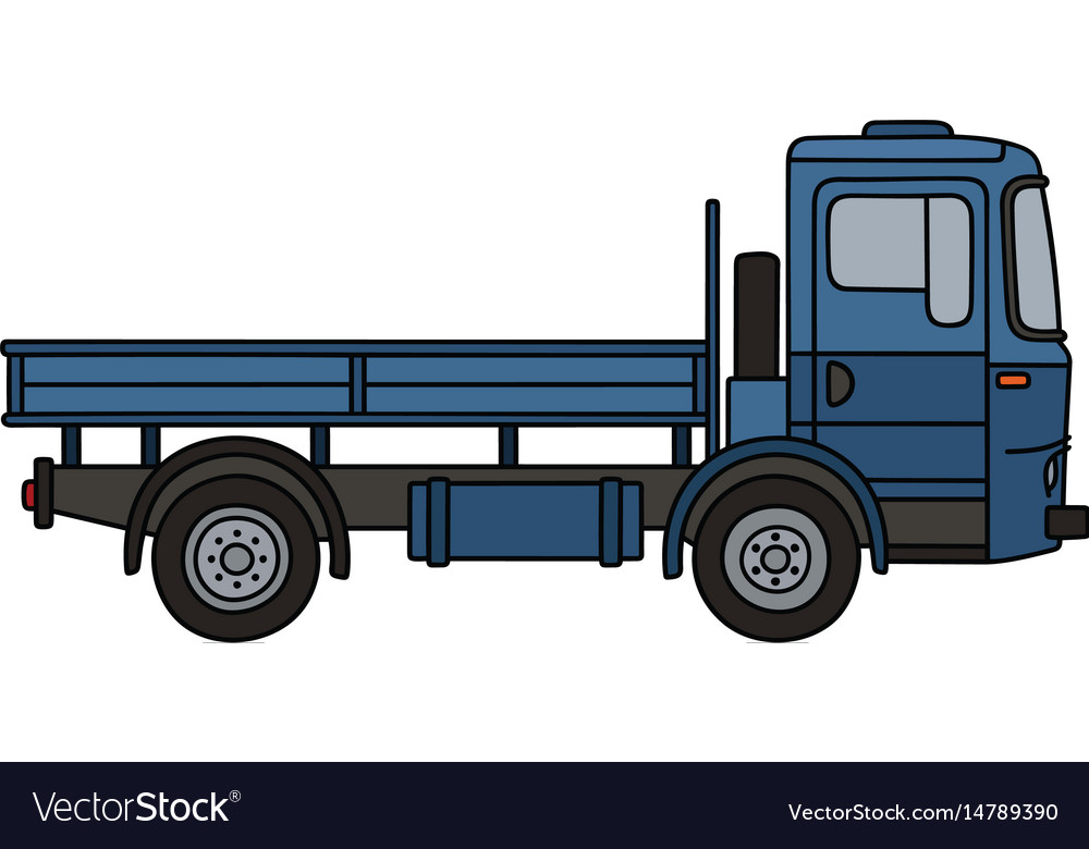 1000x780 New Flatbed Truck Vector Redesign And Review