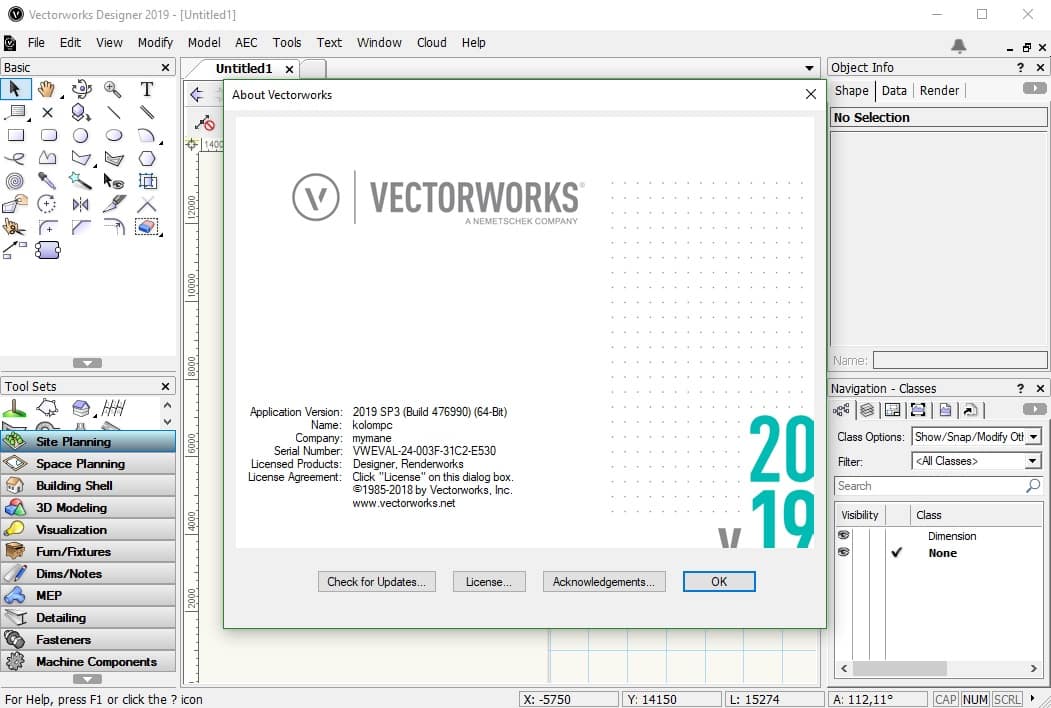 1051x708 Vectorworks + Crack