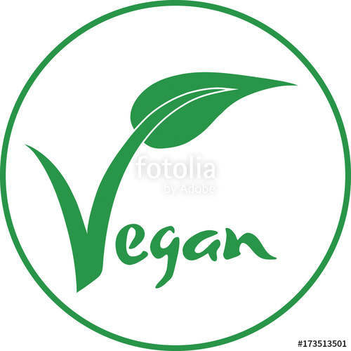 Vegan Logo, Icon Stock Image And Royalty Free Vector 500x500 Vegan Logo, Icon Stock Image And Royalty Free Vector