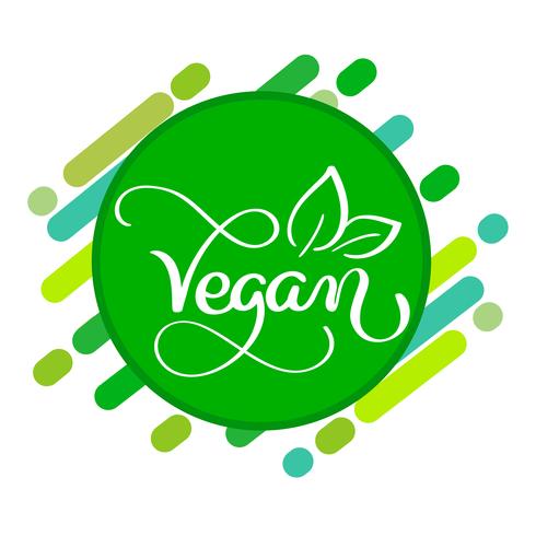 Vegan Logo Concept Vector Sign Handwritten Lettering 490x490 Vegan Logo Concept Vector Sign Handwritten Lettering