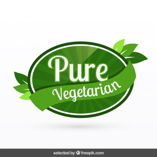 Pure Vegetarian Badge Vector Free Download 626x626 Pure Vegetarian Badge Vector Free Download