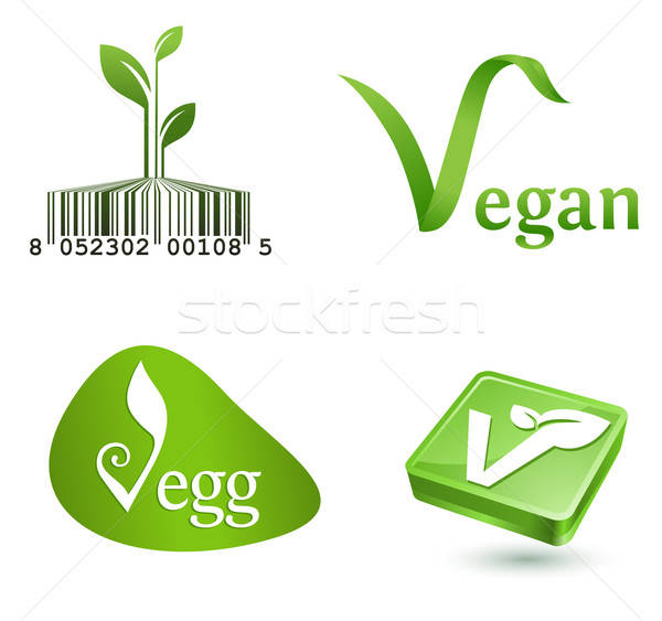 Vegetarian Symbols Vector Illustration Kraska 600x563 Vegetarian Symbols Vector Illustration Kraska