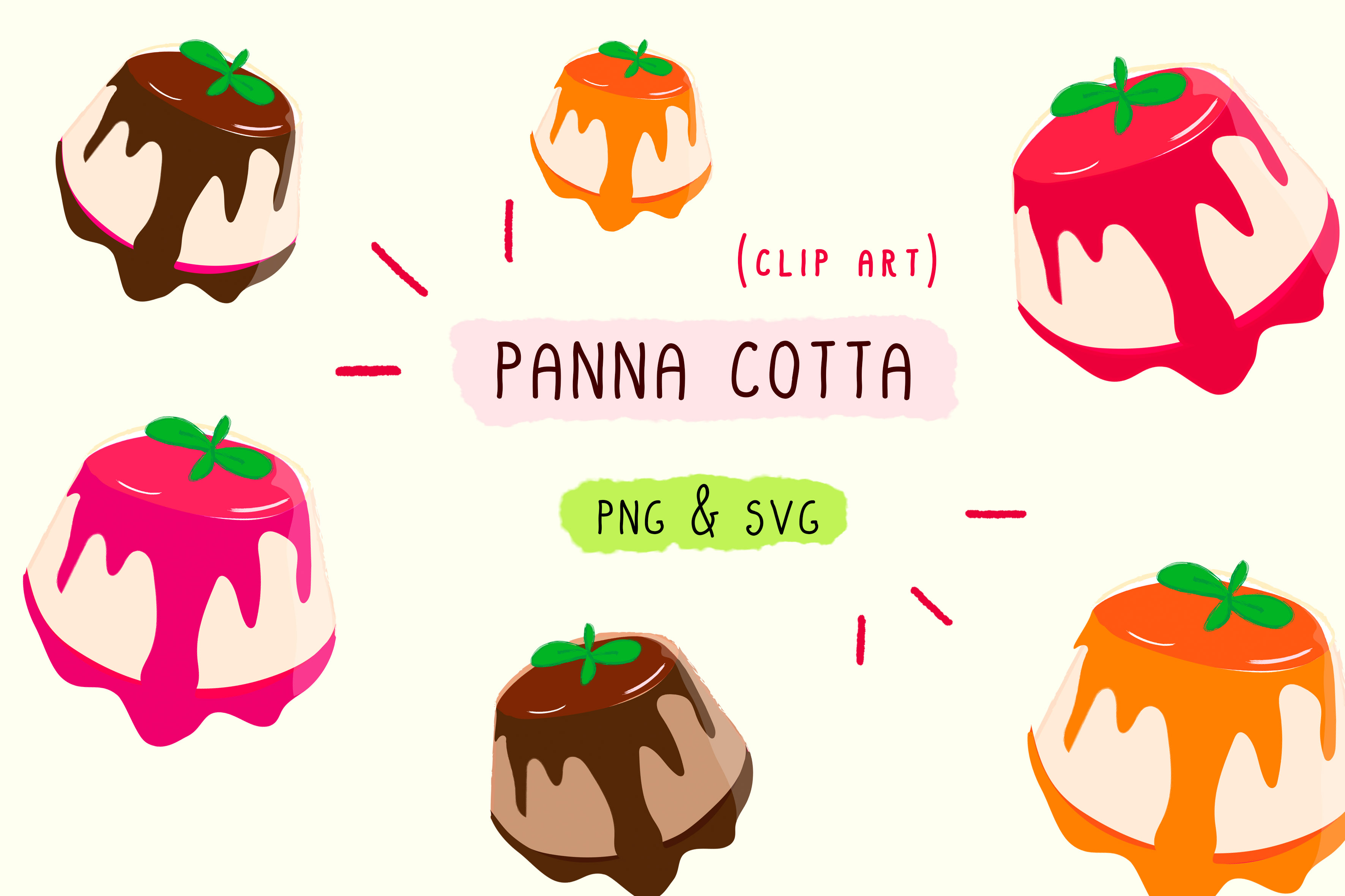Panna Cotta Clipart Vector Vegan Prep Graphic 3543x2362 Panna Cotta Clipart Vector Vegan Prep Graphic