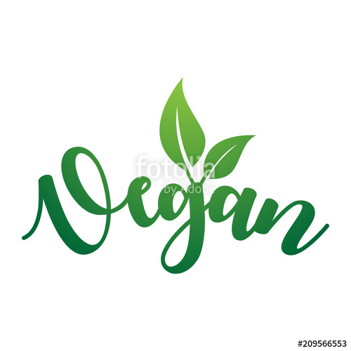 Vegan Vector Lettering Handwritten Calligraphy For Restaurant 500x500 Vegan Vector Lettering Handwritten Calligraphy For Restaurant