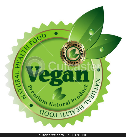 Vegan Vector Labelstickeremblemicon Stock Vector 428x464 Vegan Vector Labelstickeremblemicon Stock Vector