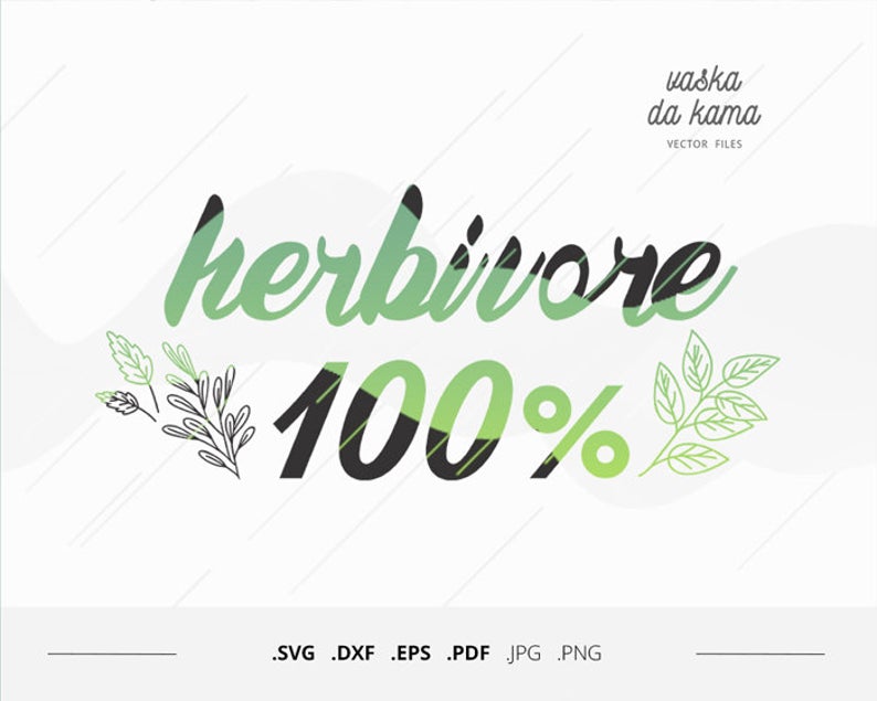 Herbivore For Heat Transfer Iron On Vinyl Paper Etsy 794x635 Herbivore For Heat Transfer Iron On Vinyl Paper Etsy