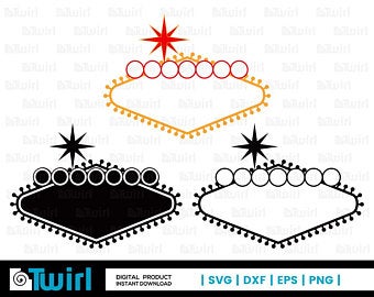 340x270 Vegas Logo Vector Etsy