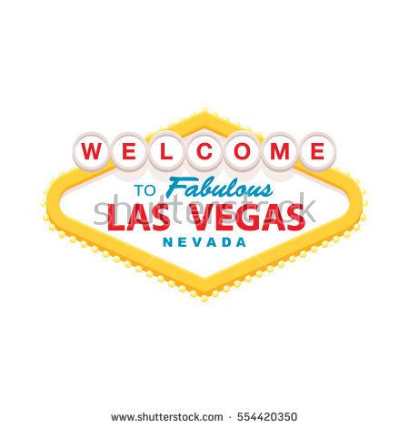 450x470 Classic Retro Welcome To Las Vegas Sign Simple Modern Flat Vector