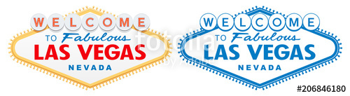 500x137 Detailed Las Vegas Sign Vector Stock Image And Royalty Free