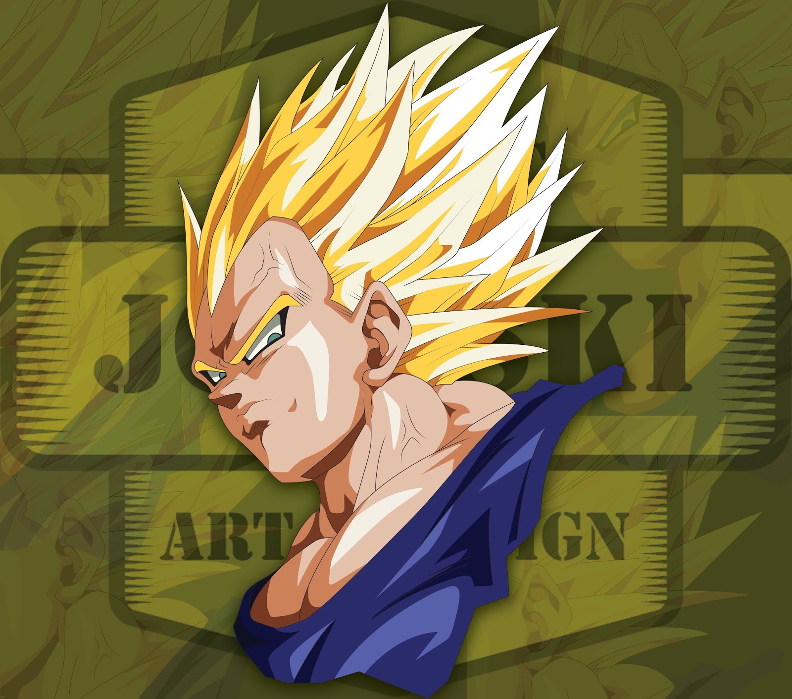 1600x1411 Jonaski Lucaski Vegeta Vector Art