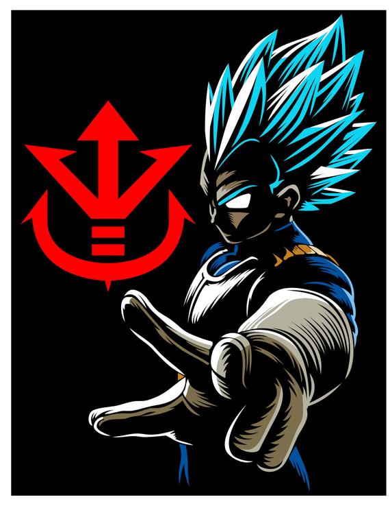570x738 Vegeta Vector