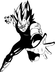 190x247 Dragon Ball Z Silhouettes Silhouettes Of Dragon Ball Z Free