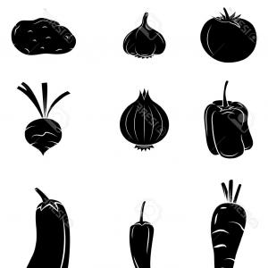 Fruit And Vegetable Silhouette Vector Catchsplace 300x300 Fruit And Vegetable Silhouette Vector Catchsplace