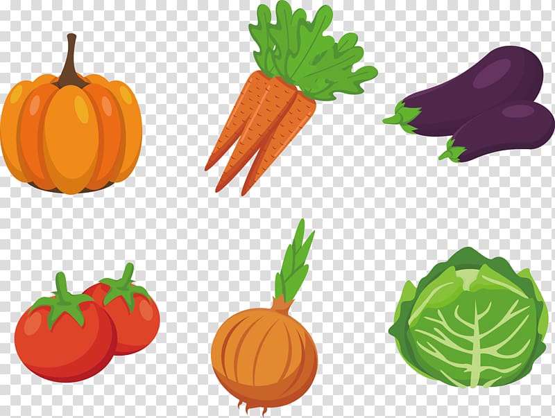 800x603 Six Assorted Vegetables Illustration, Vegetable Drawing
