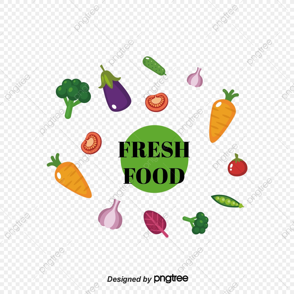 1200x1200 Fresh Vegetables Seamless Background Vector Material Downloaded