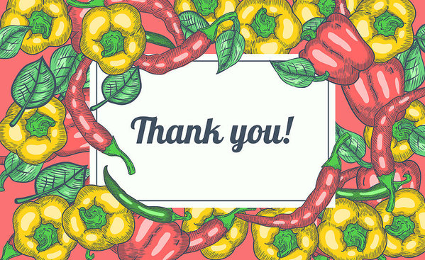 599x367 Pepper And Green Leaves Frame, Natural Vegetables Background