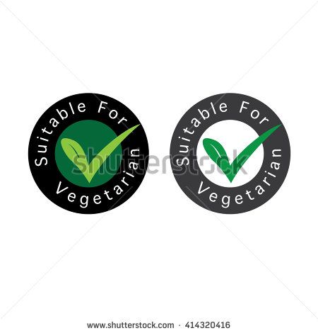 450x470 Suitable For Vegetarian Symbol