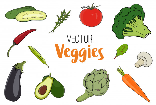626x421 Vector Veggies Vector Premium Download