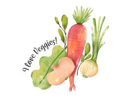 286x200 Veggies Free Vector Art