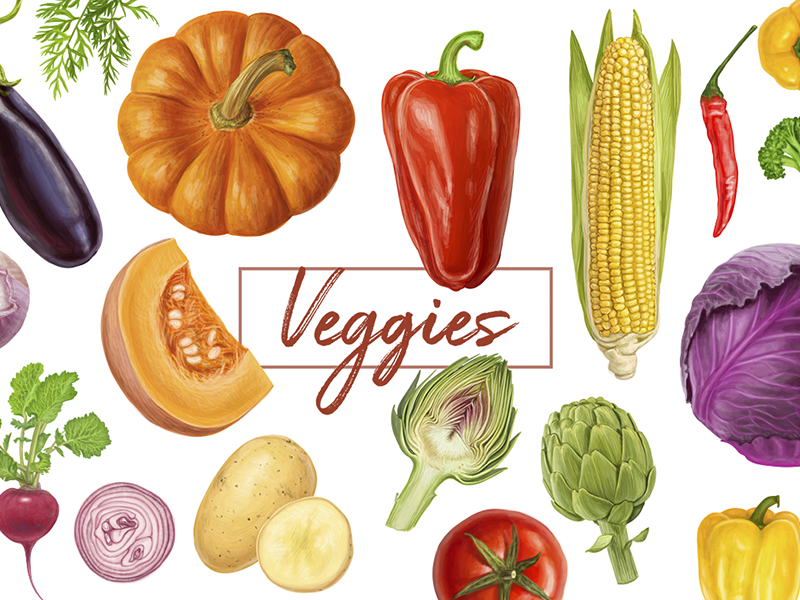 Veggies Vector at Vectorified.com | Collection of Veggies Vector free ...