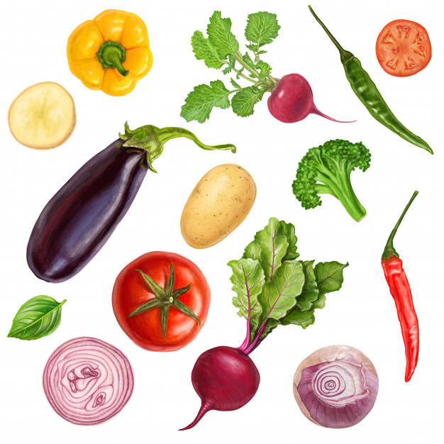 Veggies Vector at Vectorified.com | Collection of Veggies Vector free ...