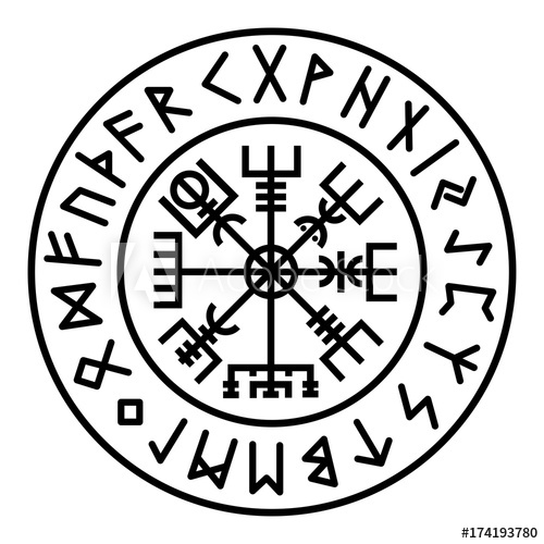 Vegvisir Vector at Vectorified.com | Collection of Vegvisir Vector free ...