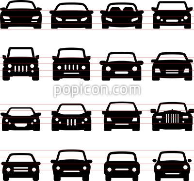 400x374 Car Icons