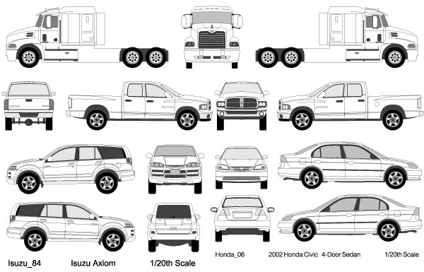 600x385 Cars, Trucks, Van Vectors Download Free Vector Art Free Vectors