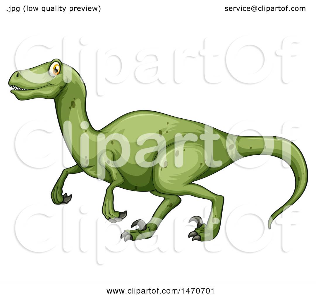 1080x1024 Clipart Of A Velociraptor Dinosaur