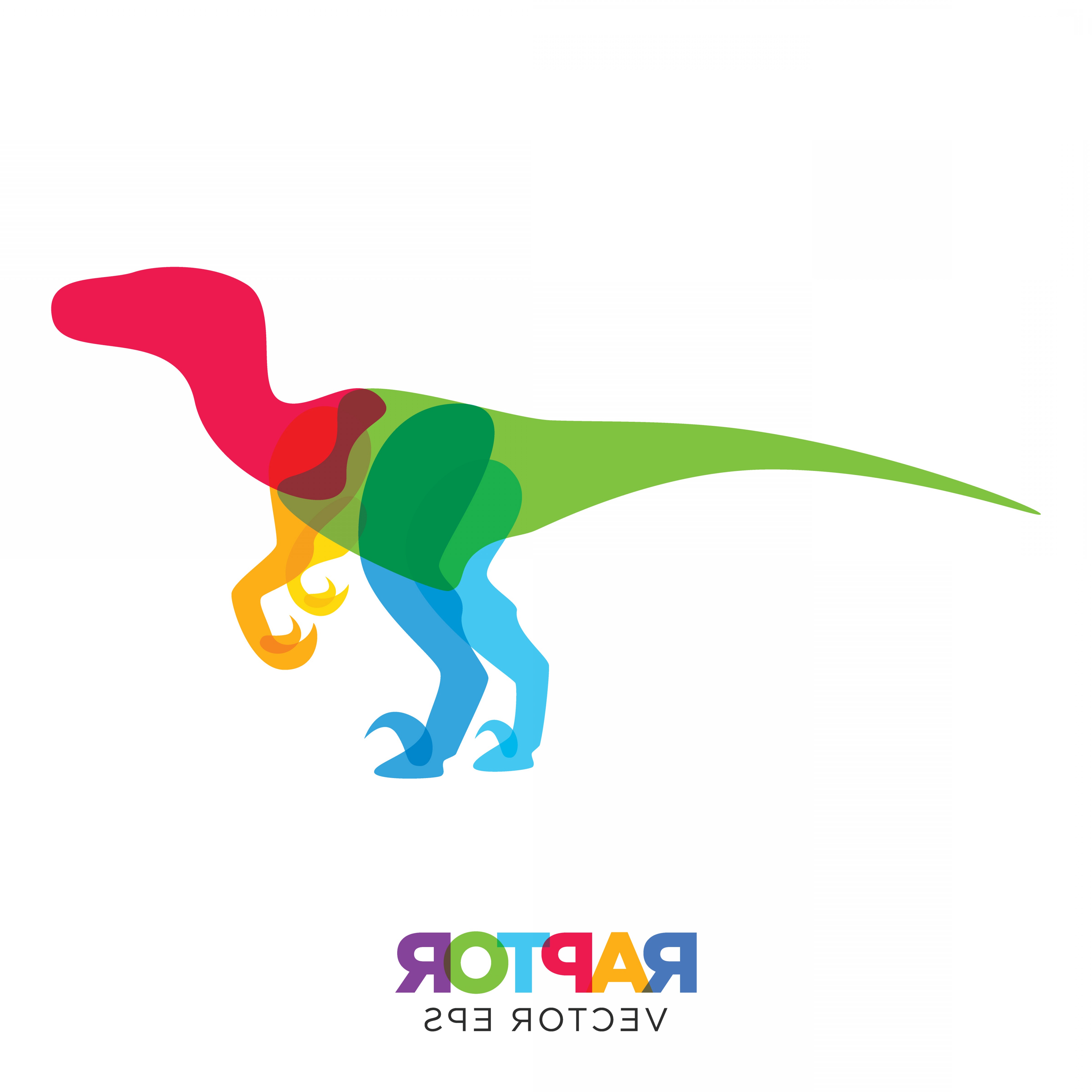 4800x4800 Creative Velociraptor Dinosaur Design Vector Soidergi