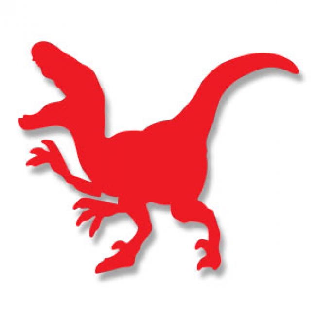 650x650 Free Vectors Velociraptor Silhouette