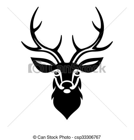 450x470 Head Vector, Venado Cabeza, Venado, Fondo Vector