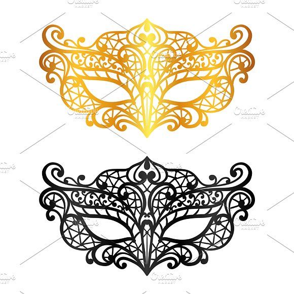 Venetian Mask Vector