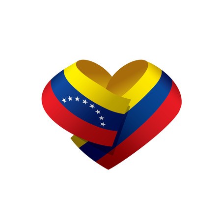 450x450 Venezuela Flag, Vector Illustration On A White Background Royalty