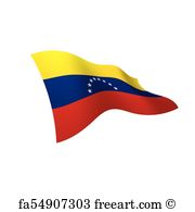 180x195 Free Art Print Of Venezuela Flag, Vector Illustration Venezuela