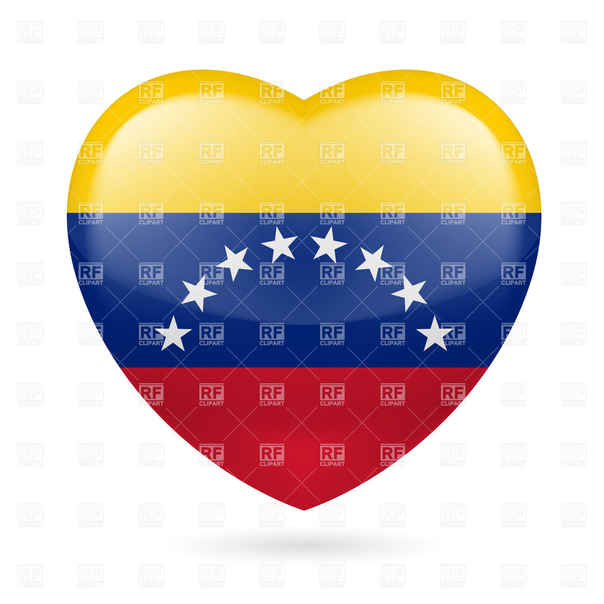 Heart With Venezuelan Flag Colors I Love Venezuela Vector Image 1200x1200 Heart With Venezuelan Flag Colors I Love Venezuela Vector Image
