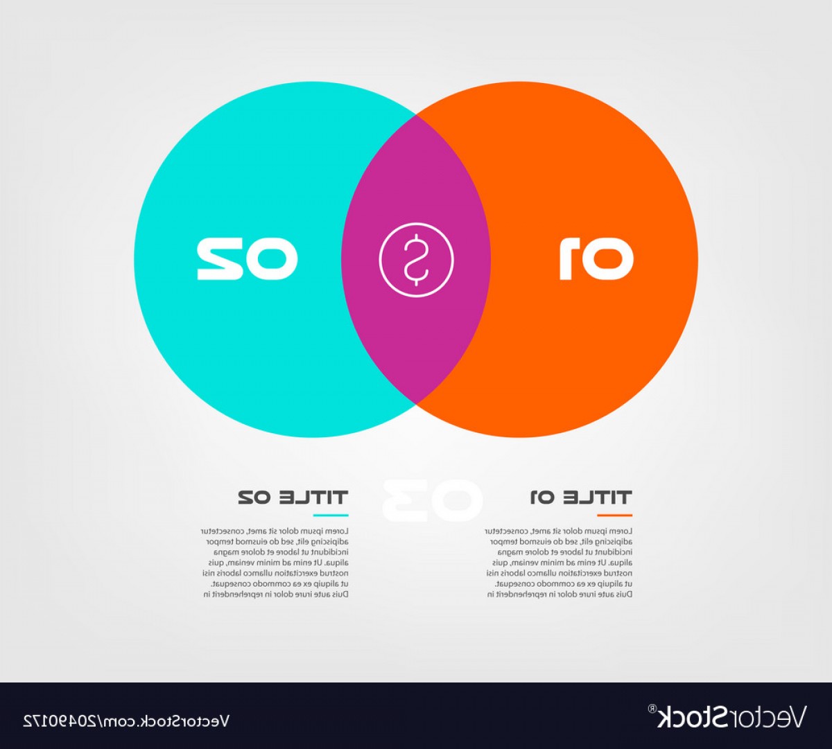 1200x1081 Venn Diagram Infographics For Two Circle Design Vector Handandbeak