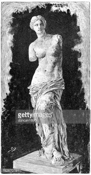 Venus De Milo Stock Vectors 298x575 Venus De Milo Stock Vectors