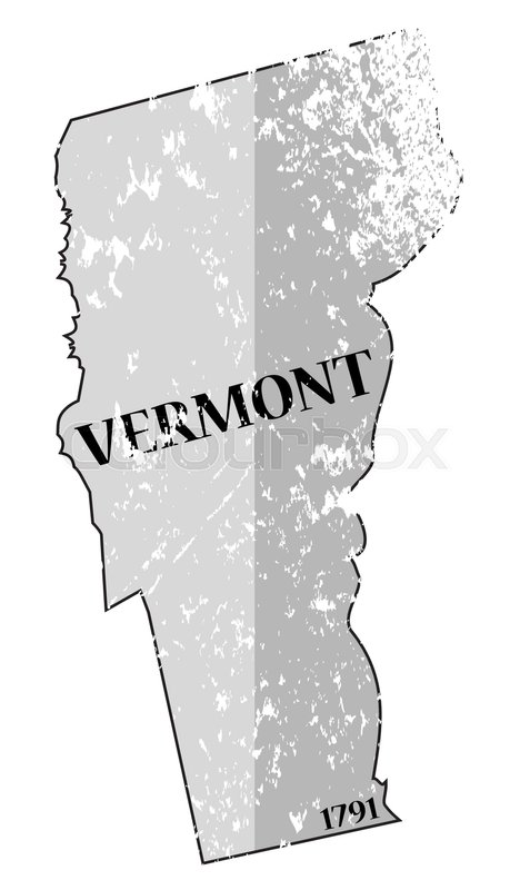 A Grunged Vermont State Outline With Stock Vector Colourbox 468x800 A Grunged Vermont State Outline With Stock Vector Colourbox